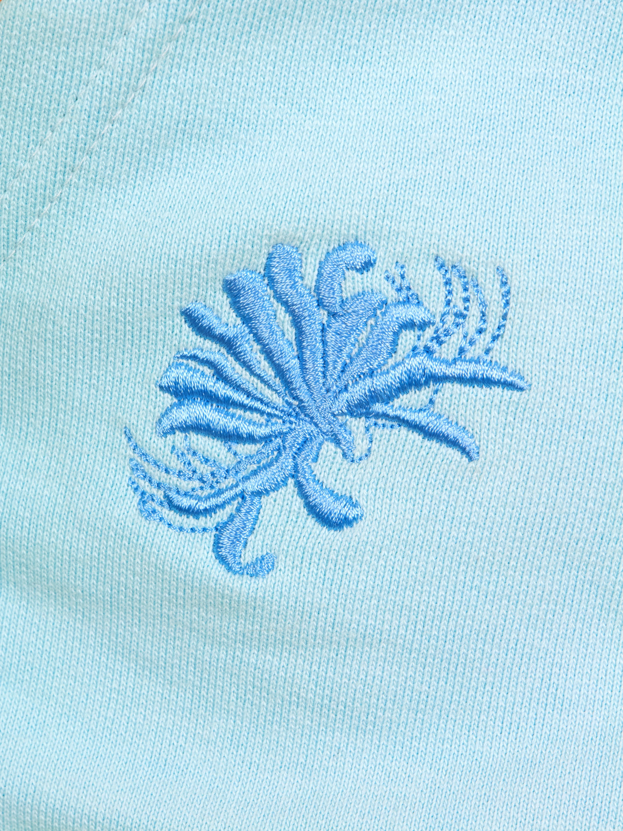 Hoodie Lycoris Bleu Zippé