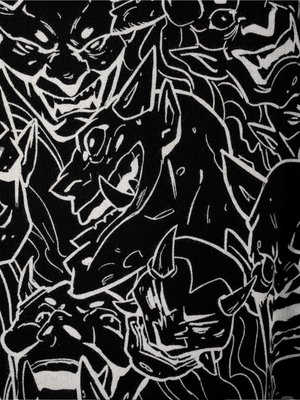 Hoodie ONI x NOGI all over