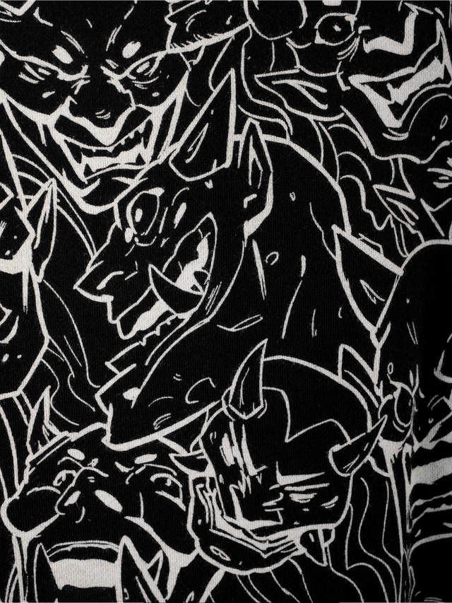 Hoodie ONI x NOGI all over