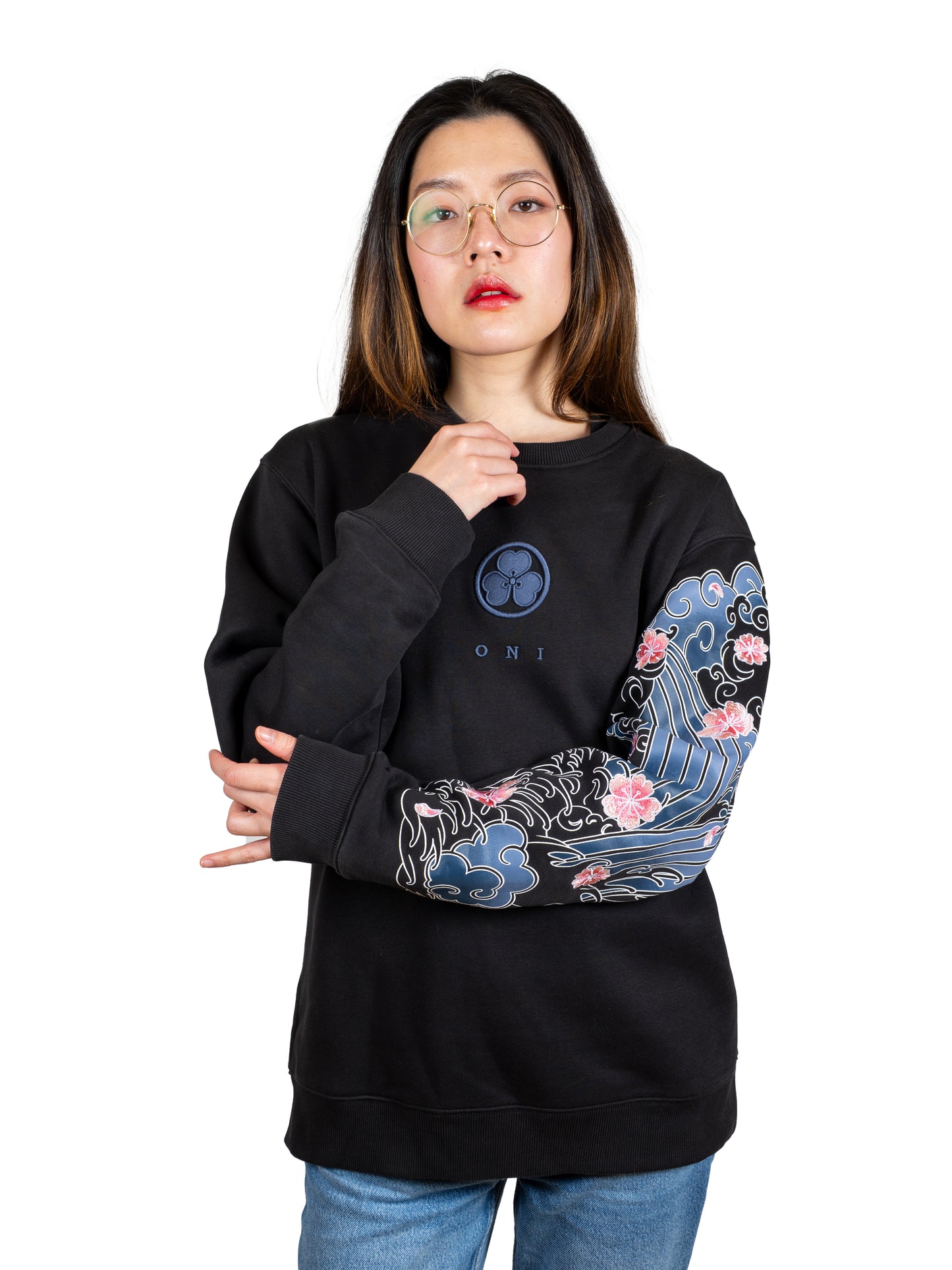 Sweat Noir Sakura [CONCOURS VOYAGE AU JAPON]