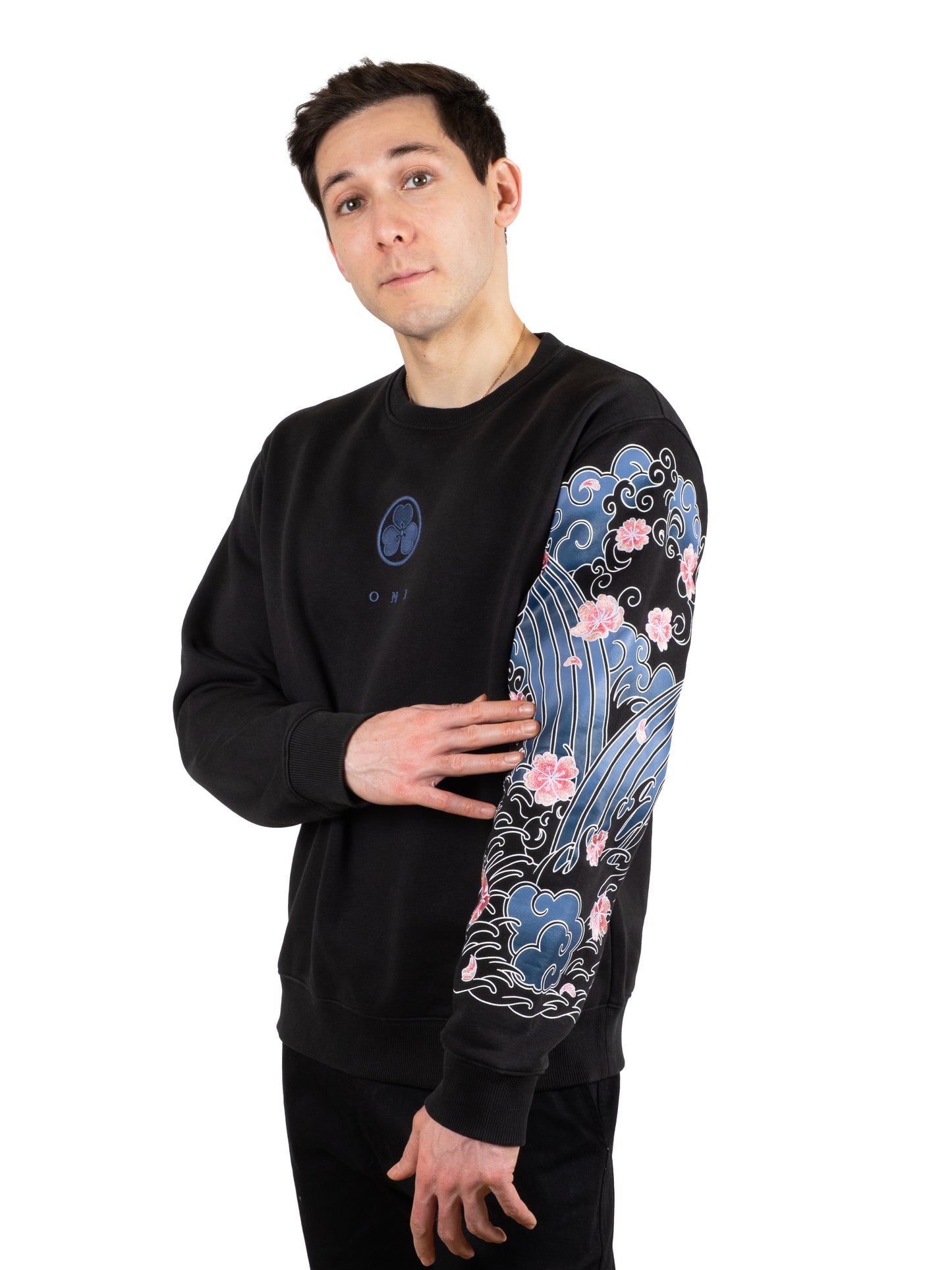 Sweat Noir Sakura [CONCOURS VOYAGE AU JAPON]