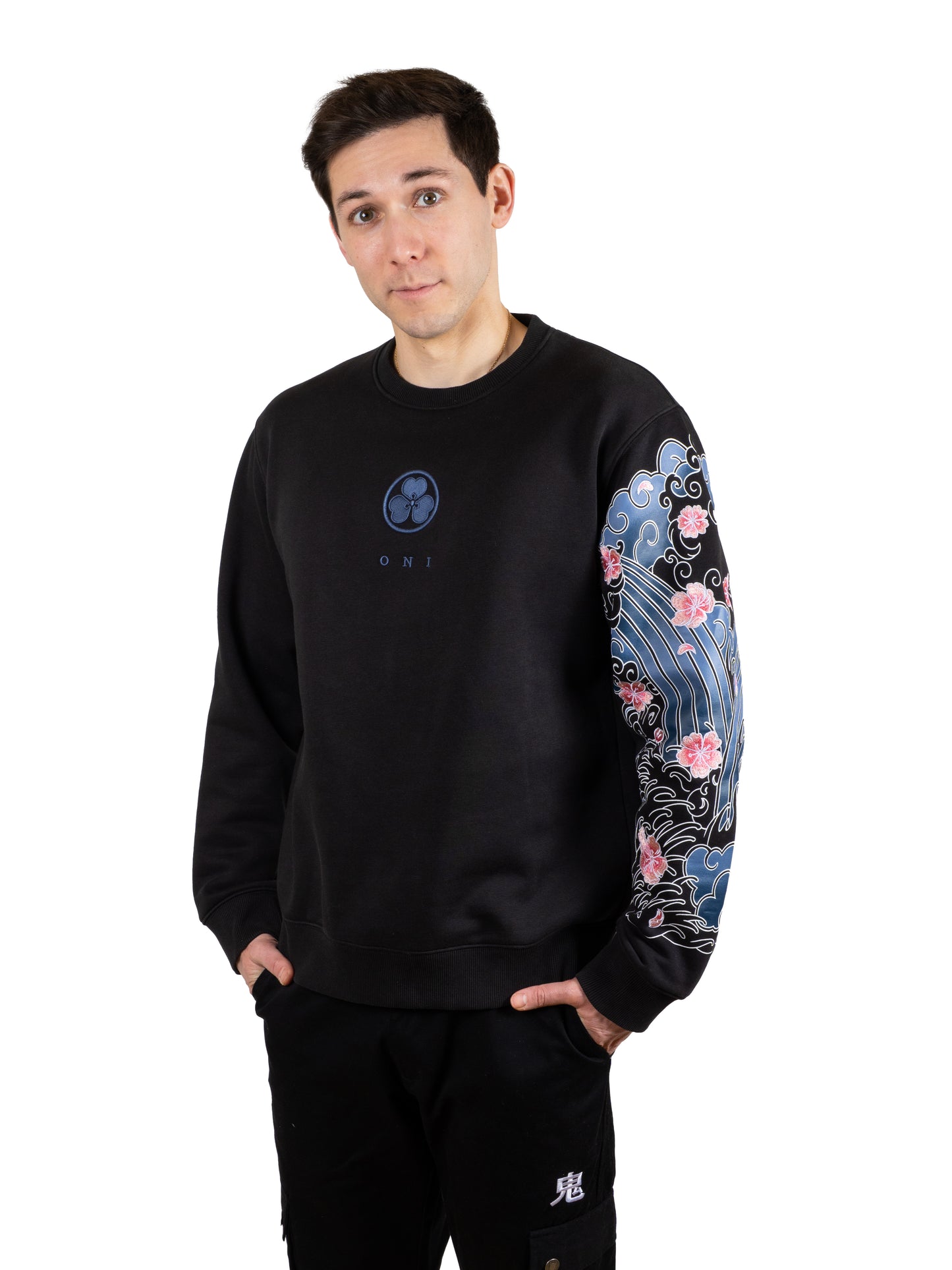 Sweat Noir Sakura [CONCOURS VOYAGE AU JAPON]