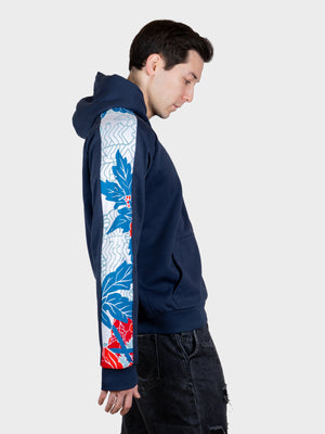 Hoodie Floral navy [CONCOURS VOYAGE AU JAPON - 2 PARTICIPATIONS]