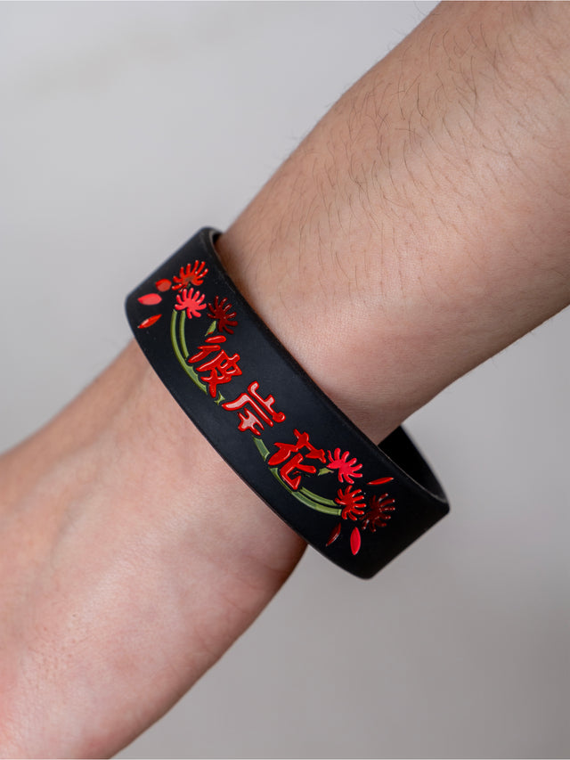 Bracelets silicone lycoris rouge & lycoris bleu