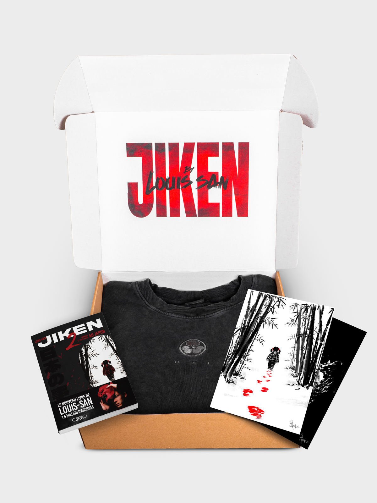 Box Jiken 2 dédicacé [2 PARTICIPATIONS CONCOURS VOYAGE AU JAPON]