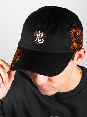 Casquette brodée Momiji