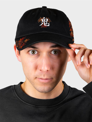 Casquette brodée Momiji