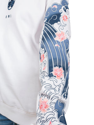 Sweat Blanc Sakura [CONCOURS VOYAGE AU JAPON]