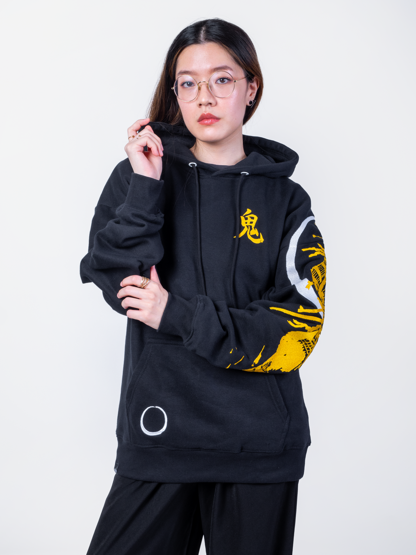 Hoodie Samouraï doré