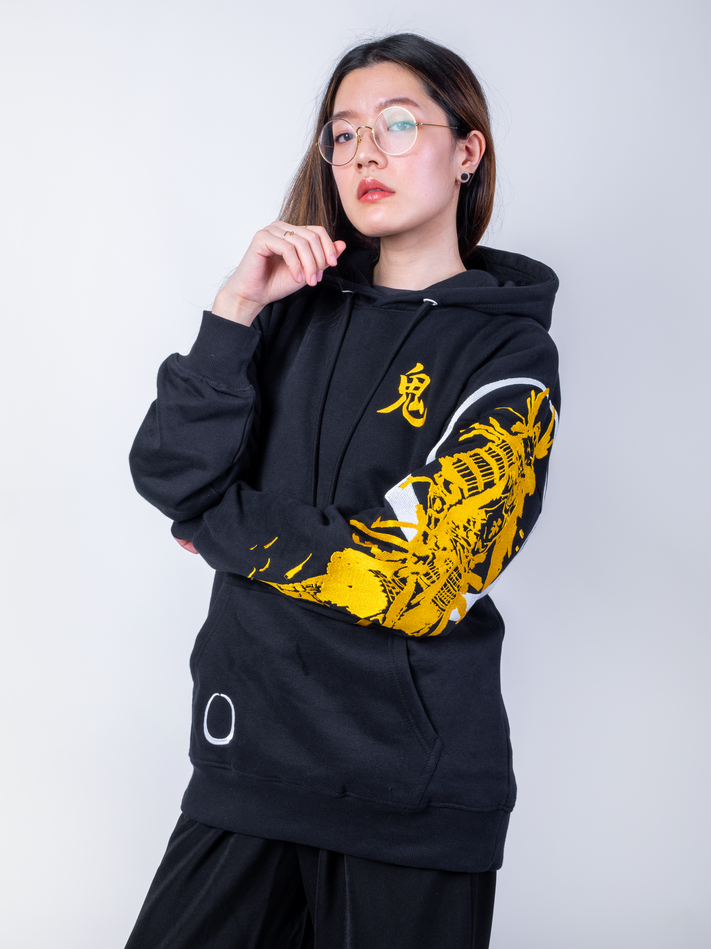 Hoodie Samouraï doré