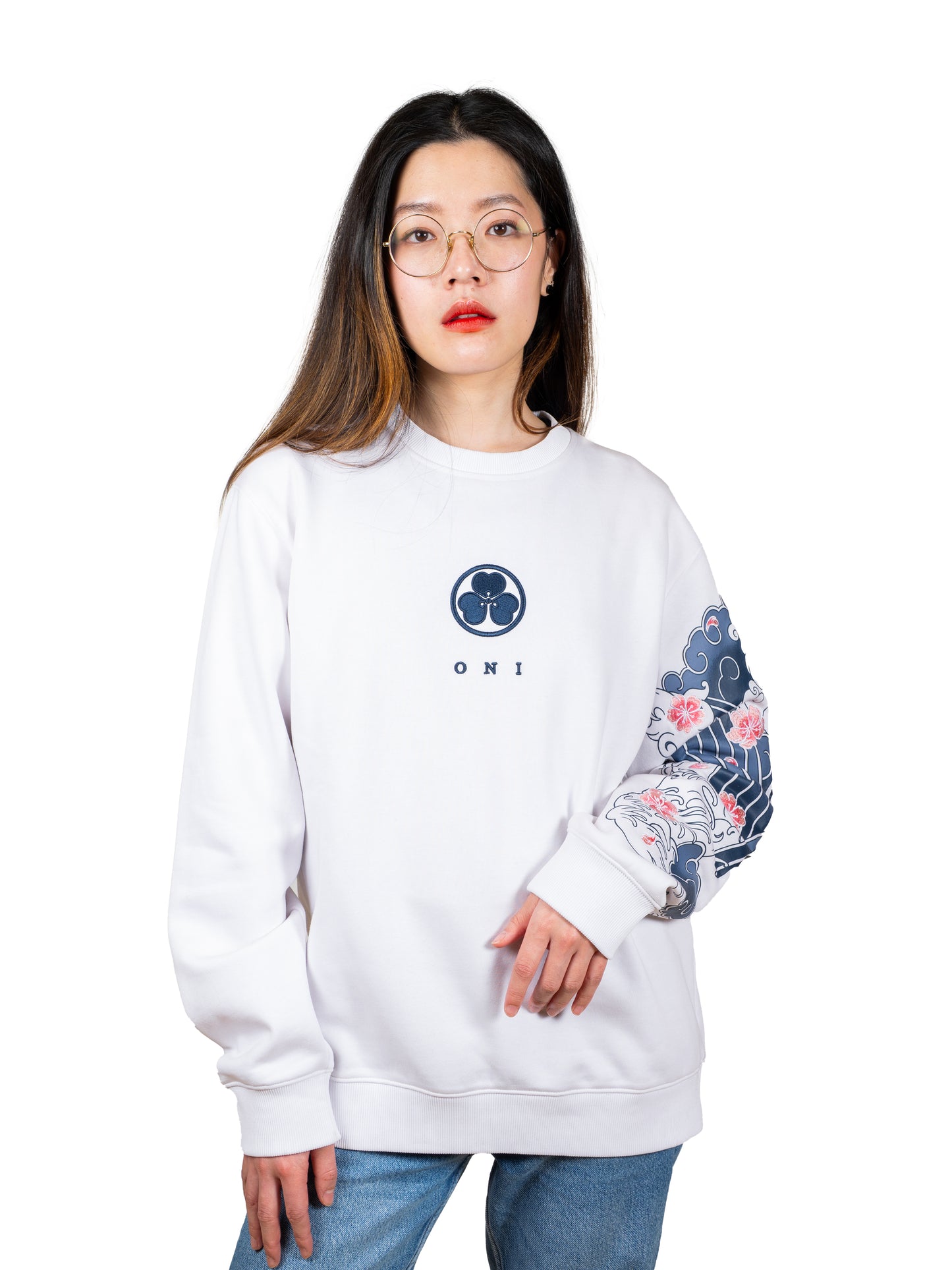 Sweat Blanc Sakura [CONCOURS VOYAGE AU JAPON]