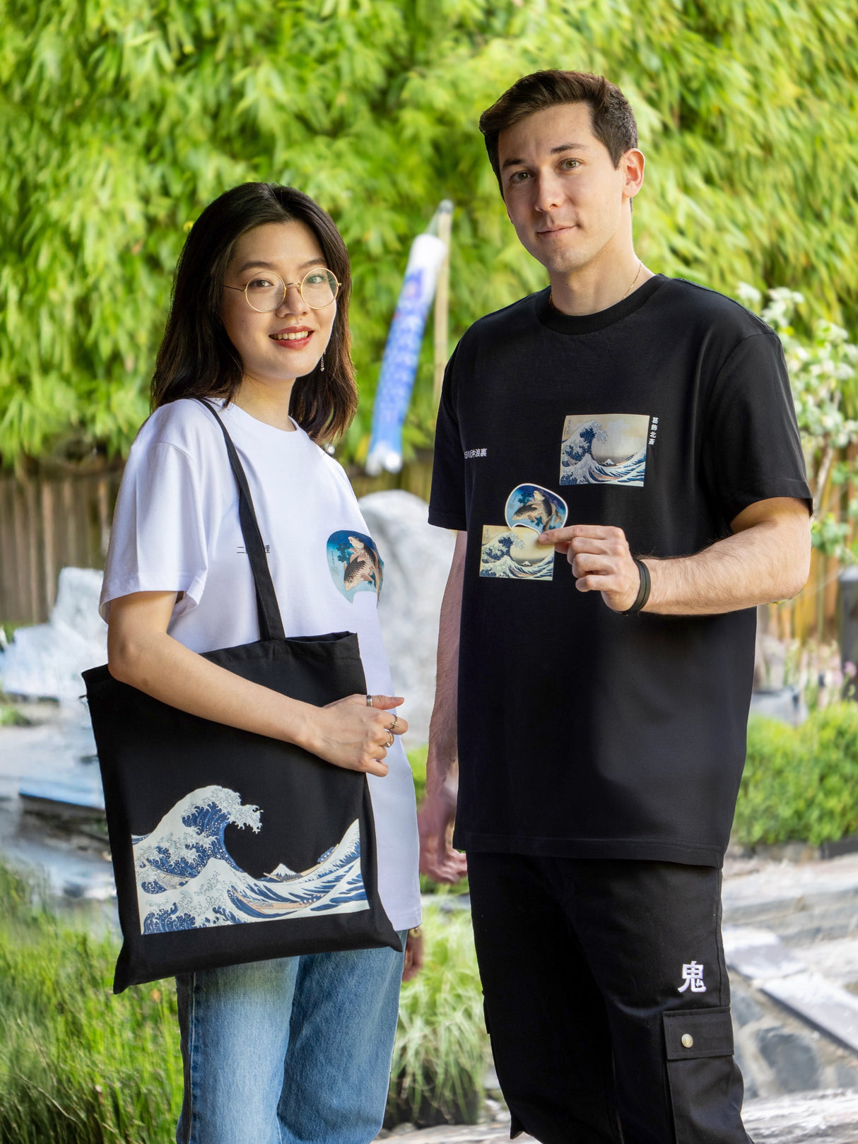 Pack 2 T-shirts ONI x HOKUSAI [CONCOURS VOYAGE AU JAPON]
