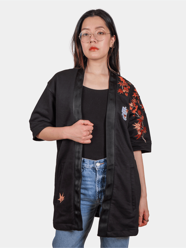 Kimono coton momiji (erable)