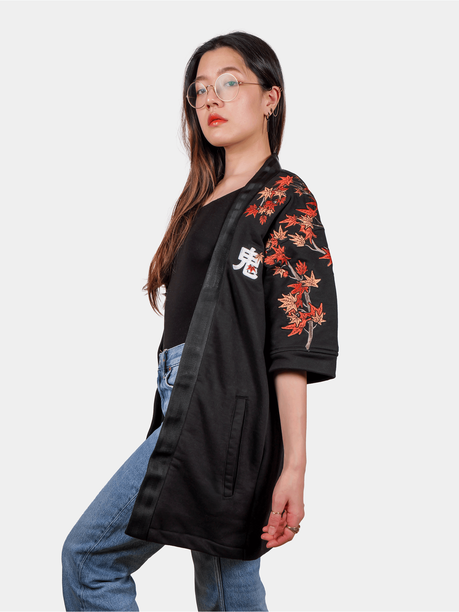 Kimono coton momiji (erable)