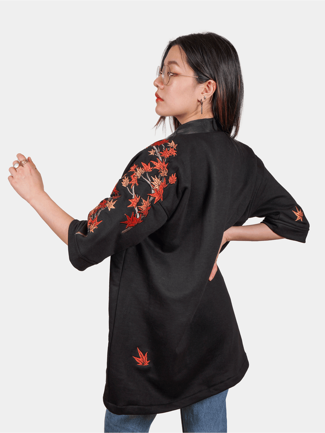 Kimono coton momiji (erable)