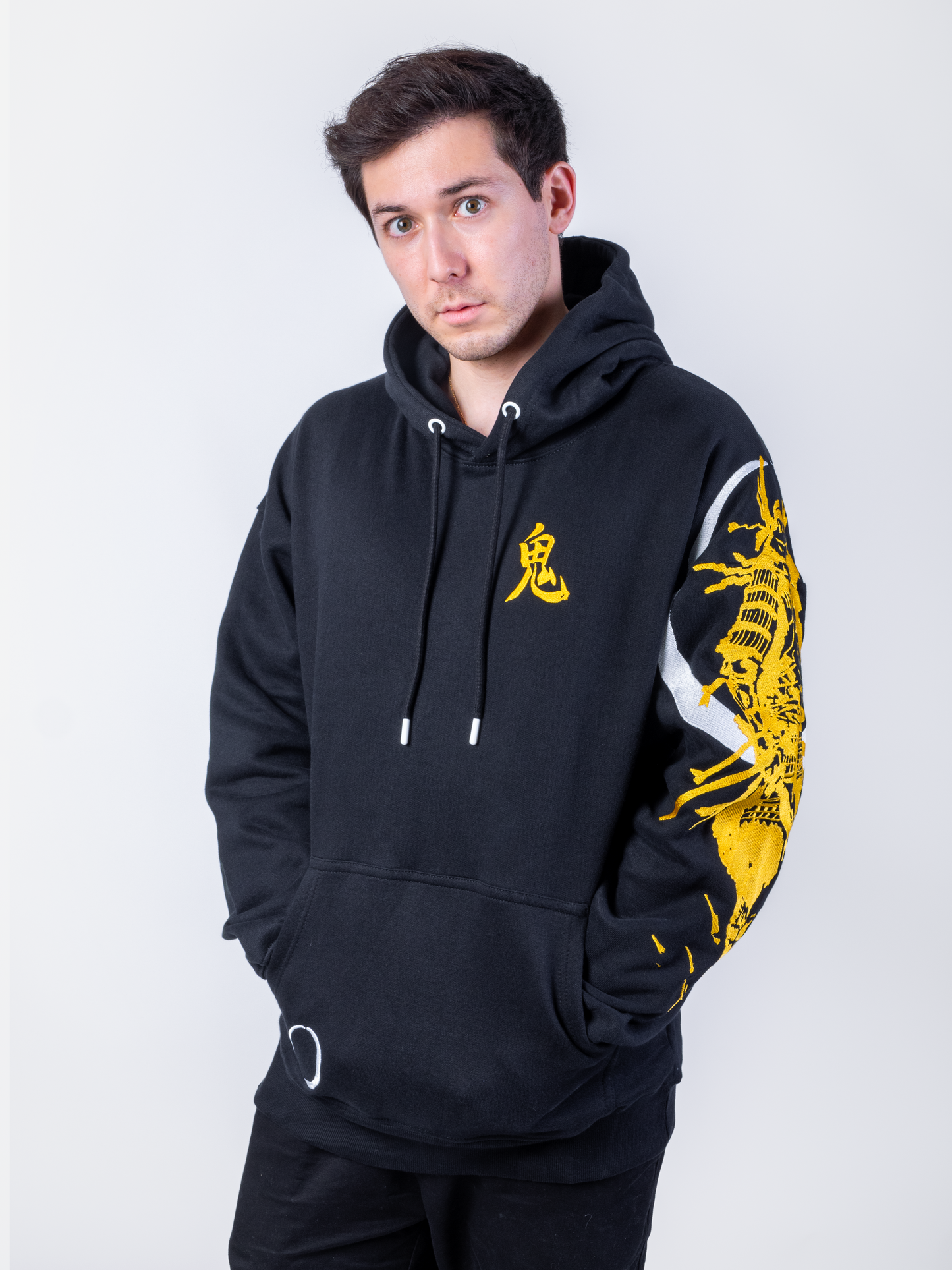 Hoodie Samouraï doré