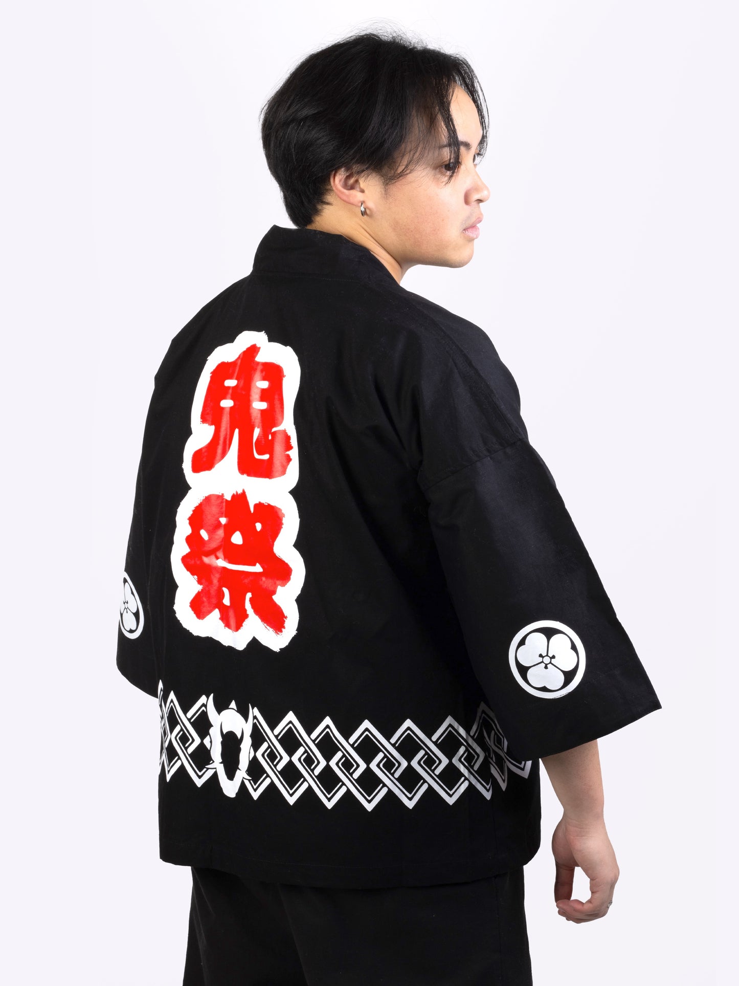 Kimono Happi 法被 noir