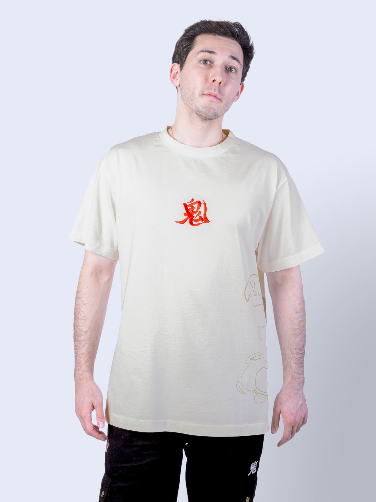 T-Shirt crème ONI X NOGI