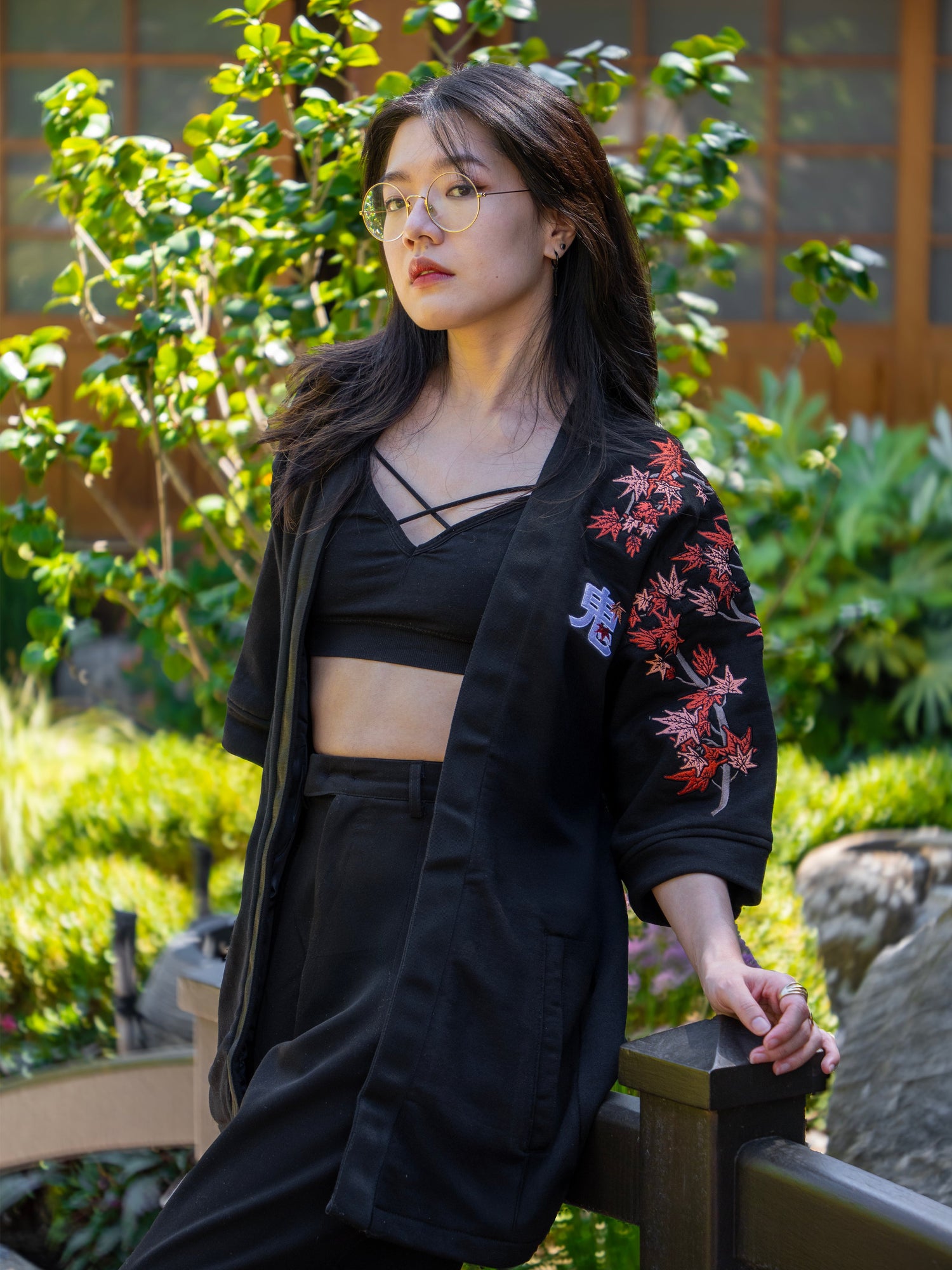 Kimono coton momiji (erable)