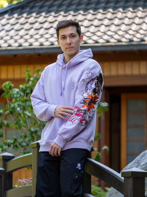 Hoodie Estampe japonaise